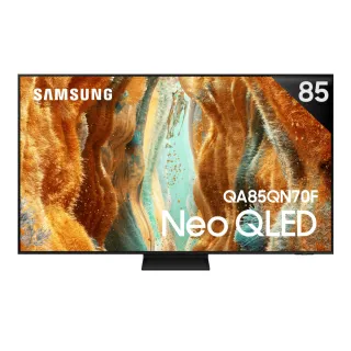 【Samsung 三星】85型 4K Neo QLED 144Hz Mini LED AI智慧顯示器 85QN70F 壁掛安裝(QA85QN70FAXXZW)