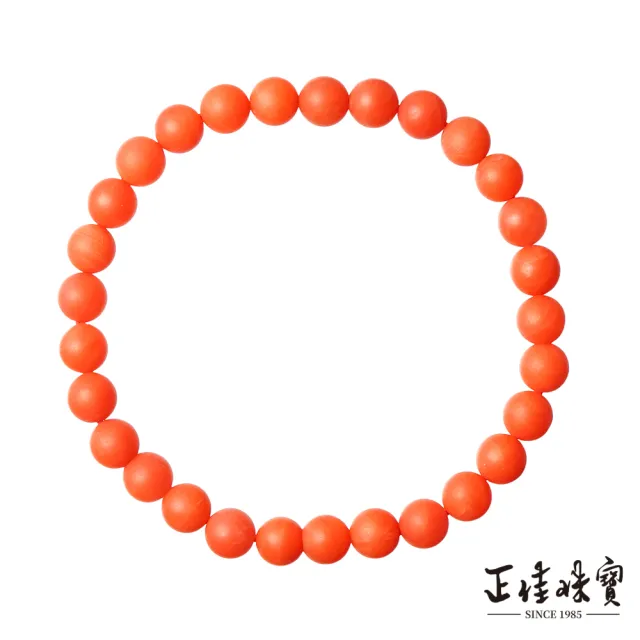 【正佳珠寶】南紅瑪瑙 頂級保山老礦 6mm 南紅瑪瑙手珠