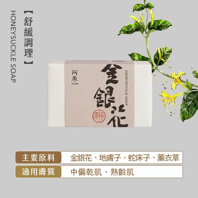 【阿原】金旺禮盒(金銀花皂+好運行香霧+金山財神錢母卡)*2(送禮推薦)