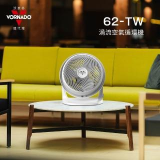 【VORNADO 沃拿多】62-TW黑/白(渦流空氣循環扇)