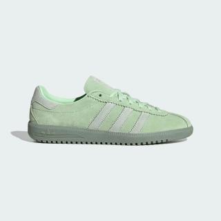 【adidas 愛迪達】BRMD W 女 休閒鞋 舒適 亞麻綠 麂皮 復古(JI2661)