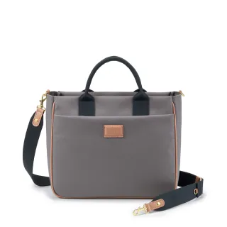 【satana】速達 漫享職人手提斜背包 側背 / 肩背 輕量防潑水 12.9吋 台灣製 SFL0040 - 雲灰