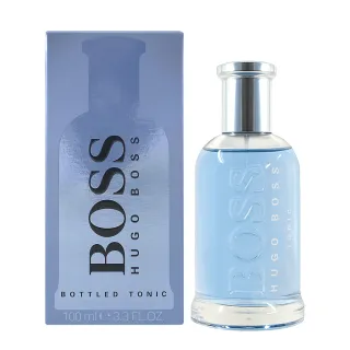 【HUGO BOSS】勁藍自信男性淡香水 100ml(Bottled Tonic 專櫃公司貨)
