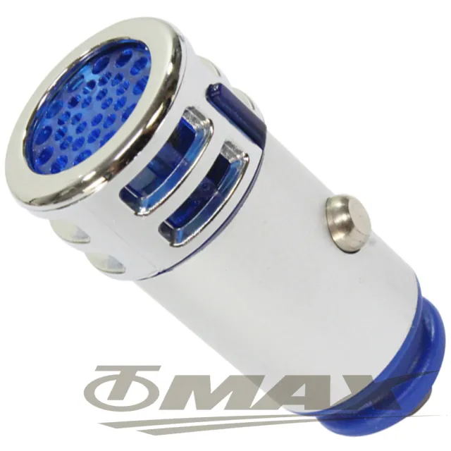 【OMAX】臭氧負離子2合1車用空氣清淨器-2入(顏色隨機)