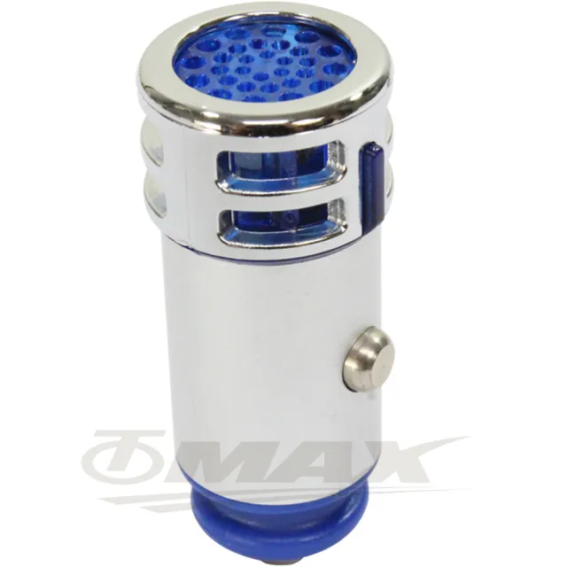 【OMAX】臭氧負離子2合1車用空氣清淨器-2入(顏色隨機)