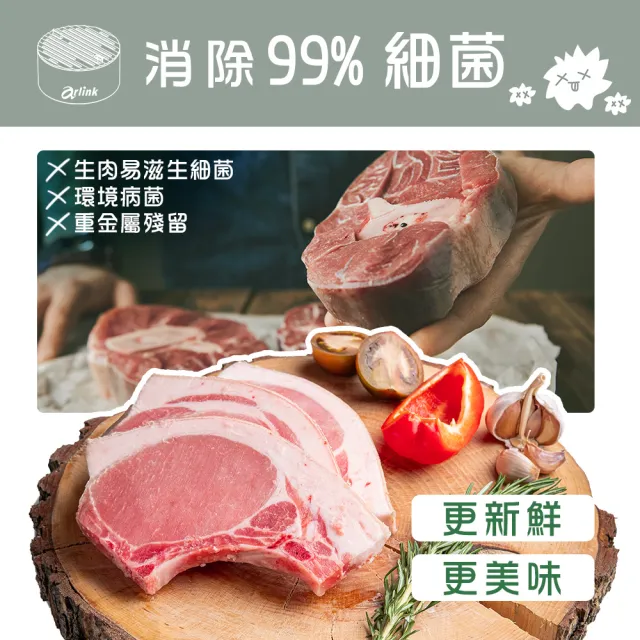 【Arlink】攜帶型蔬果清洗機 便攜式蔬果/肉品淨化機 HC20