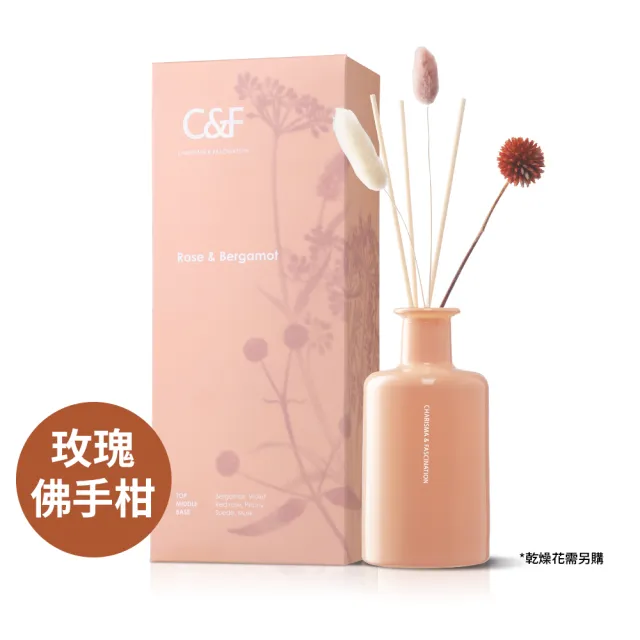 【C&F 香研所】花園孚日系香氛精油擴香200ml 任選4入超值組◆加贈乾燥花束3組(居家香氛/香水精油/禮物)