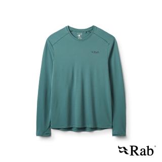 【RAB】Force LS Tee 長袖防曬抗臭排汗衣 男款 鼠尾草 #QCC22