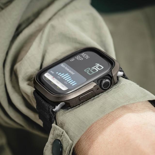 【MAGEASY】Apple Watch Odyssey 航太鋁合金手錶保護殼(適用 42/46mm)