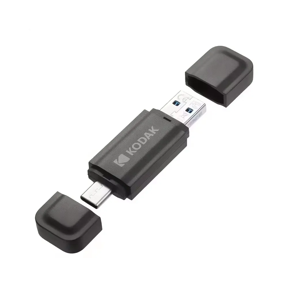 【Kodak 柯達】K143D USB-C 3.2 Gen1 OTG 高速雙模式隨身碟 256G(USB3.2/即插即用/廣泛兼容)