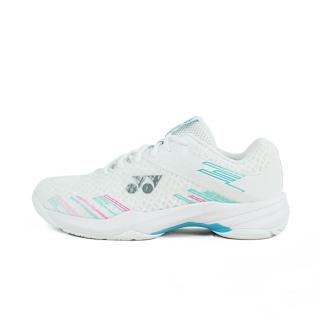 【YONEX】Power Cushion Cascade 男 羽球鞋 寬楦 白 水藍(SHBCA1WEX175)