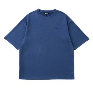 【MIZUNO 美津濃】短袖上衣 男 訓練 慢跑 SPORTS STYLE 藍 D2TAD00111