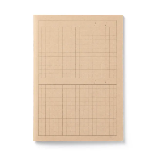【MUJI 無印良品】筆記本.雙欄日誌/32張.A6