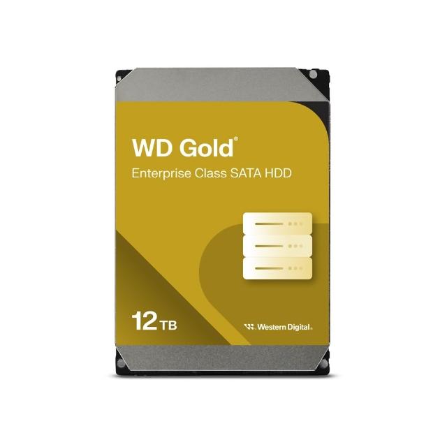 【Western Digital】金標 12TB 3.5吋 企業級內接硬碟(WD122KRYZ)