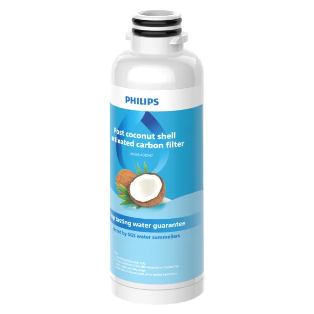 【Philips 飛利浦】活性碳濾芯  ADD547(ADD6912/ADD6909/ADD6901適用)  一年更換