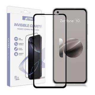 【VXTRA】ASUS Zenfone 10 / 9 共用 全膠貼合 滿版疏水疏油9H鋼化頂級玻璃膜-黑
