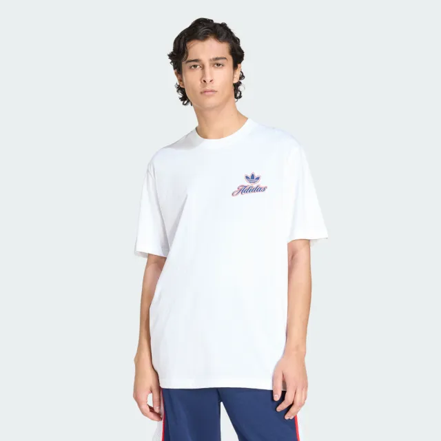 【adidas 愛迪達】運動 休閒 短袖 T恤 男上衣 GFX T(KE2248)