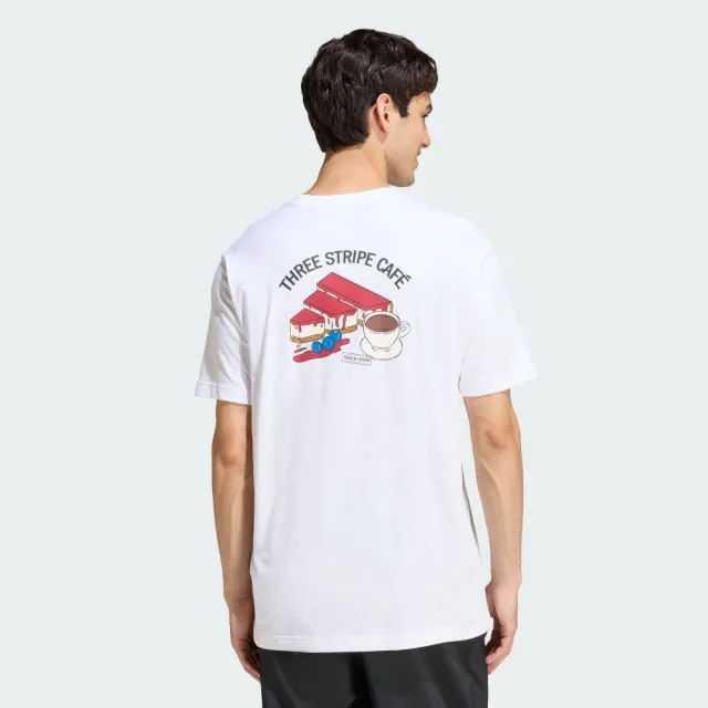 【adidas 愛迪達】運動 休閒 短袖 T恤 男上衣 M CHEESECAKE T(KB2497)