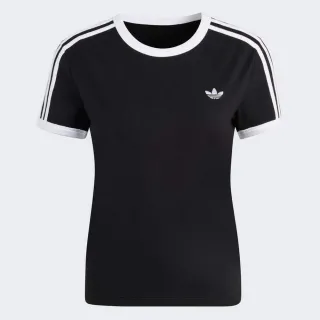 【adidas 愛迪達】運動 休閒 T恤 短袖 女上衣 3S TEE SLIM(KD7980)