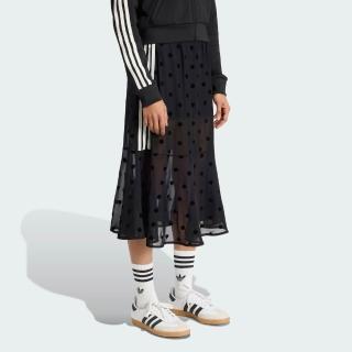 【adidas 愛迪達】圓點長裙 女 - Originals KV1177
