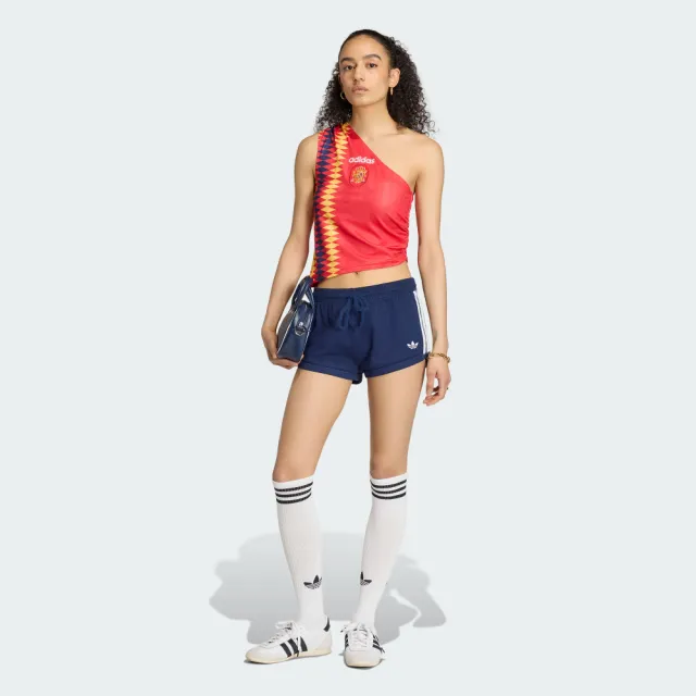 【adidas 愛迪達】世界盃 西班牙 球迷版背心 女 - Originals KE2292