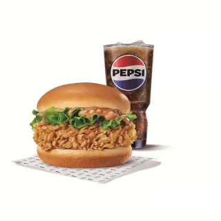 【肯德基】花生脆雞堡 套餐 好禮即享券