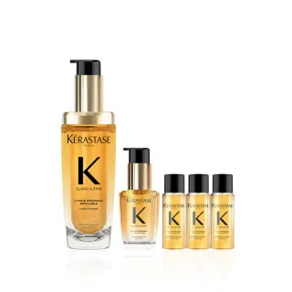 【KERASTASE 巴黎卡詩】金緻柔馭山茶花鎏光露75ml(升級版奢光小金油/護髮油/髮油)