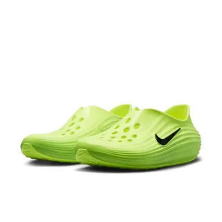 【NIKE 耐吉】運動鞋 休閒鞋 男鞋 NIKE REACTX REJUVEN8 拖鞋 涼鞋 防水拖 螢光綠 黑 (HV5060300)