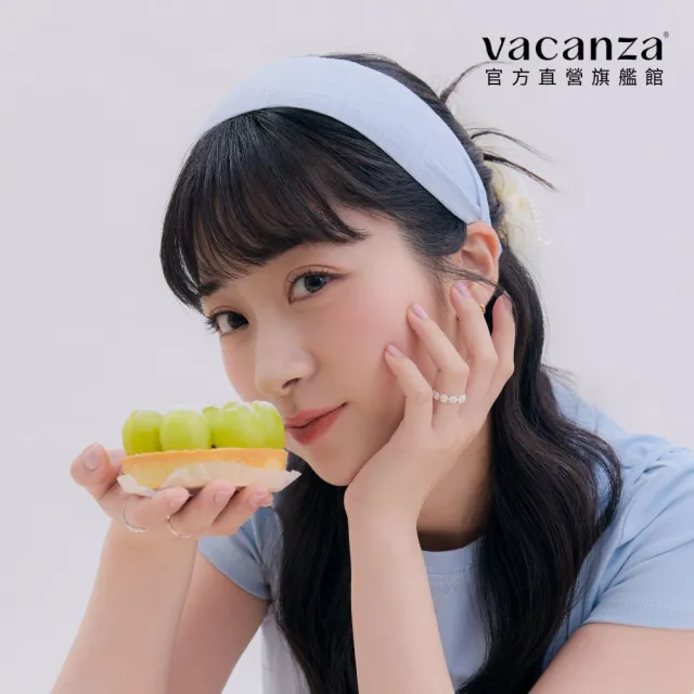 【vacanza】雲感純色 髮箍(髮飾 生日禮物)