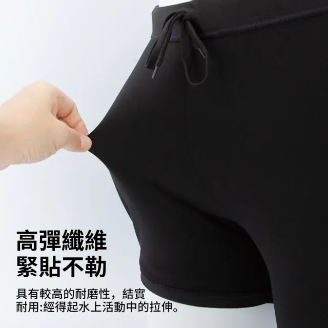 【SUNY】速乾透氣游泳三件套 男沙灘褲 泳帽 蛙鏡 防霧泳鏡 防尷尬平角泳褲（泳褲+泳帽+泳鏡）