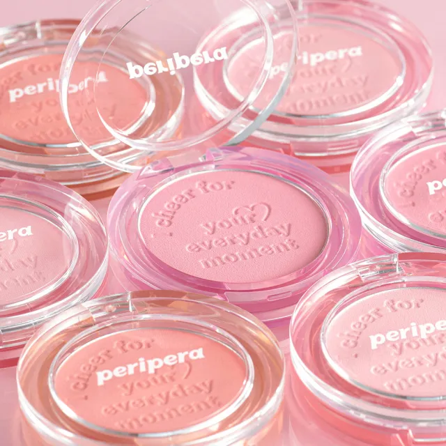 即期品【peripera】官方直營 刻字微笑腮紅(粉狀腮紅)