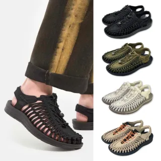 【KEEN】UNEEK 彈性編織涼鞋 男 溯溪鞋 戶外護趾 羅馬涼拖鞋 沙灘鞋 多色任選