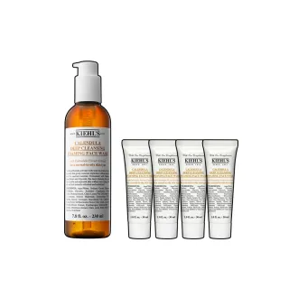 【Kiehl’s 契爾氏】官方直營 金盞花潔面泡泡凝露230ml新客組(Kiehl’s/洗面乳/保濕清潔)