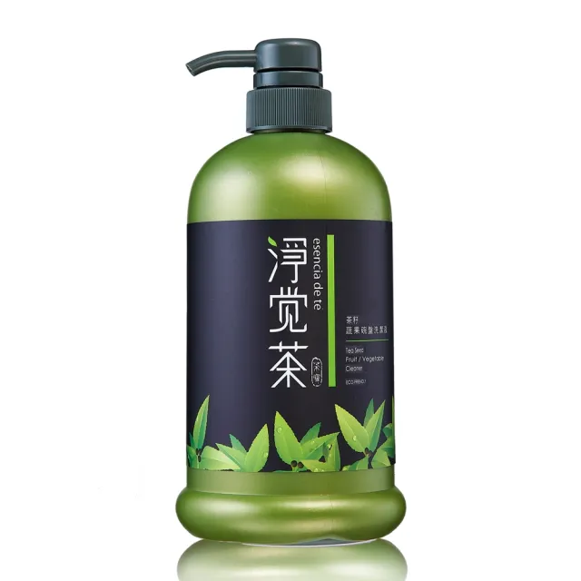 【TEAPOWER 茶寶】淨覺茶 茶籽碗盤蔬果洗潔液(800mlx6瓶)