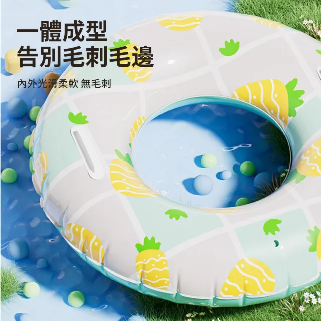 【Sumfun】成人/兒童 加厚充氣游泳圈 防漏雙氣閥浮圈 防側翻泳圈 漂浮救生圈 趴圈 坐圈 水上玩具