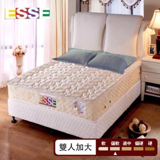 【ESSE 御璽】台灣製雙人加大紓壓記憶3D立體獨立筒床墊6x6.2尺x22cm