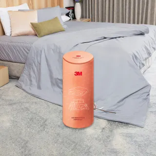 【3M】全面抗蹣柔感系列-防蹣純棉兩用被-標準雙人6x7(北歐藍)
