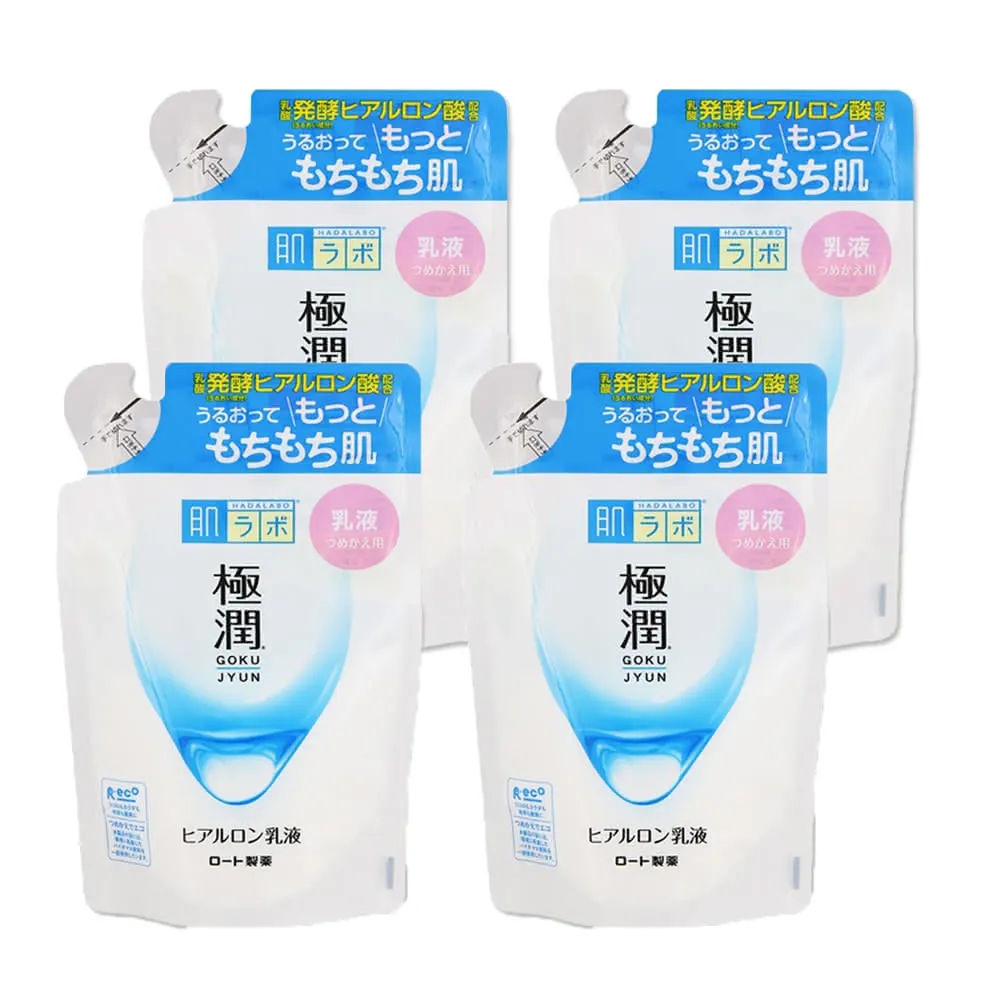 【肌研】極潤保濕化妝水 補充包 170ml 四入組(平輸商品)