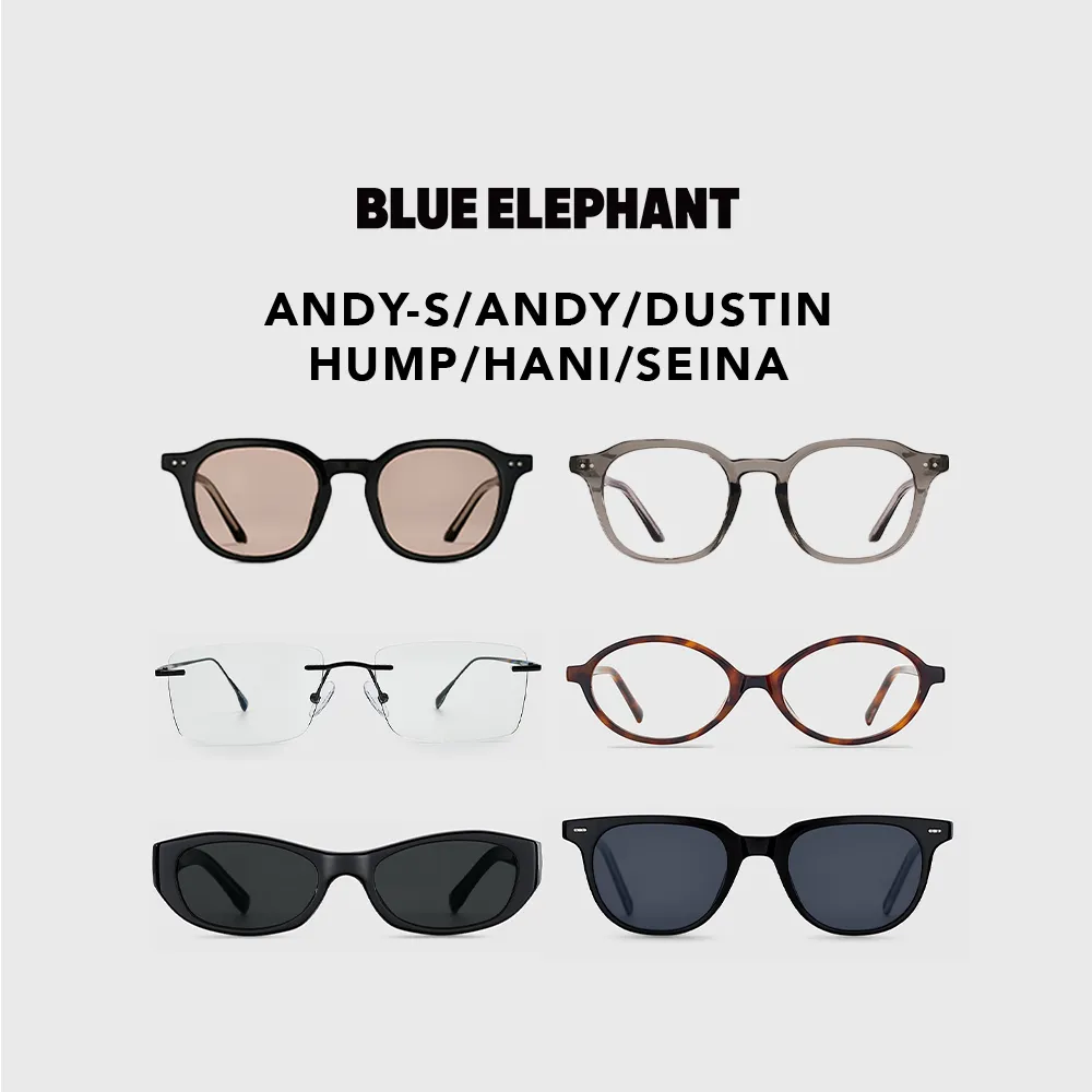 【BLUE ELEPHANT】ANDY-S DUSTIN BIN HANI SEINA MAIN一般款式 太陽眼鏡 墨鏡 附盒 官方旗艦店