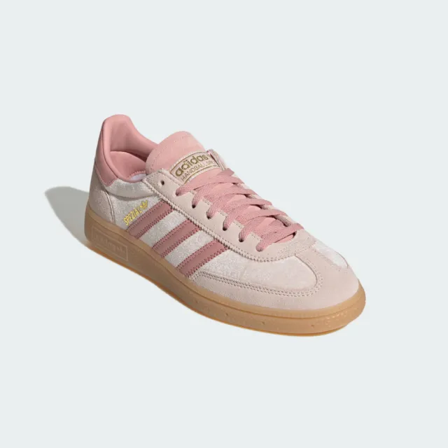 【adidas 愛迪達】Handball Spezial 女 休閒鞋 德訓鞋 舒適 粉紅 金(JR3645) - momo購物網 - 好評推薦 ...