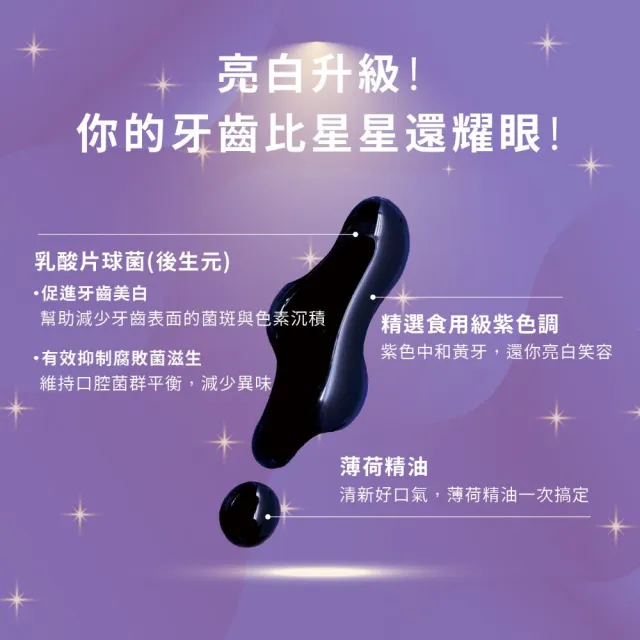 【ELLO】益生菌即刻煥白矯正膏 Tooth Stain Concealer 55ML 2入組(益生菌 去黃淨白 美白牙齒)