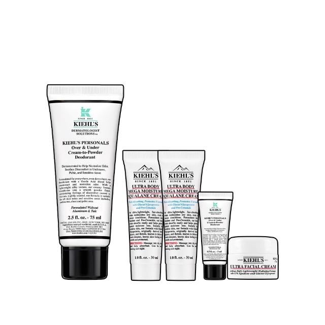 【契爾氏】官方直營 96小時長效清爽抗異味亮白體香劑75ml(Kiehl’s/新品上市)