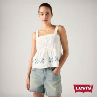 【LEVIS】蕾絲背心 寬肩帶背心 女生上衣 熱賣單品 005KV-0004