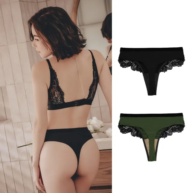 【myBRA】GIFT ACC.聯名款 美背輕輕 | 輕盈親膚丁字褲（共兩色）