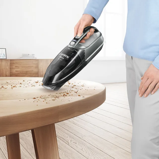 【BOSCH 博世】輕巧手持無線吸塵器 BHNL2140TW(星燦銀)