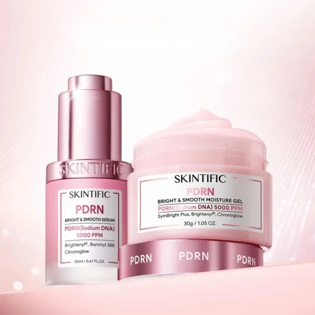 【SKINTIFIC】PDRN亮白柔嫩組(保濕霜30g+保濕精華20ml)