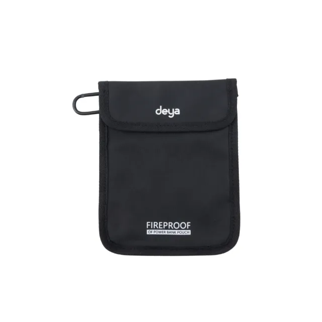 【deya】*Fireproof 科技阻燃手機電源包M︱共三色 防爆袋 行動電源防爆防火袋