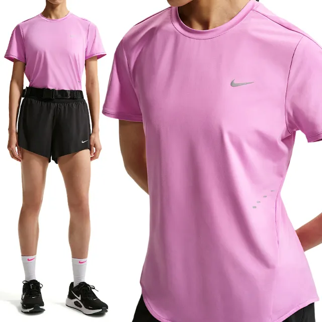 【NIKE 耐吉】Swift DF SS Top 女款 粉色 排汗 透氣 運動 訓練 短袖 上衣 HM9699-503