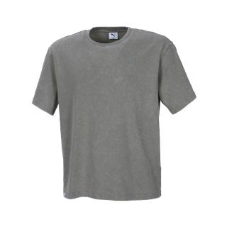 【PUMA】上衣 Moods In Nature Washed 灰 洗舊 寬鬆 短袖 親膚 637336-71
