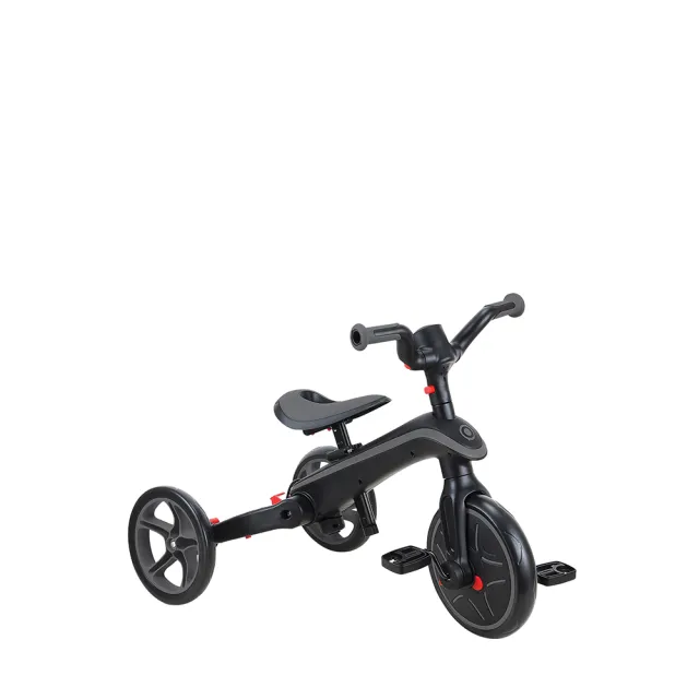 【GLOBBER 哥輪步】官方直營 法國 4合1 Trike多功能3輪推車折疊版(滑步車、3輪腳踏車、嬰兒推車)